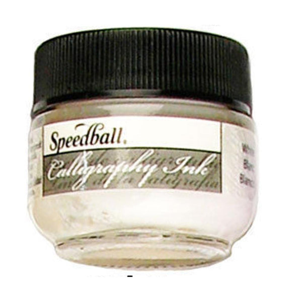 Speedball Pigmented Acrylic Ink 12mL White