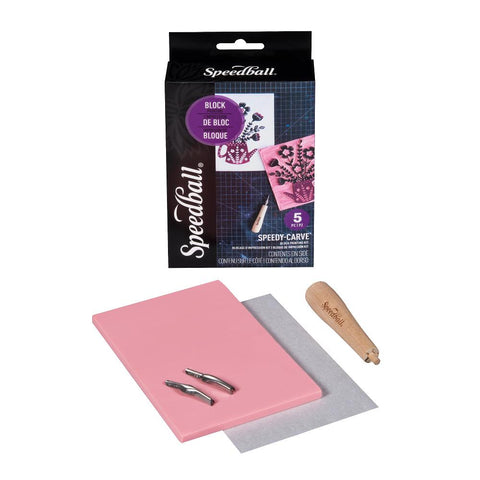 Speedball Speedy Carve Rubber Stamp-Making Kit