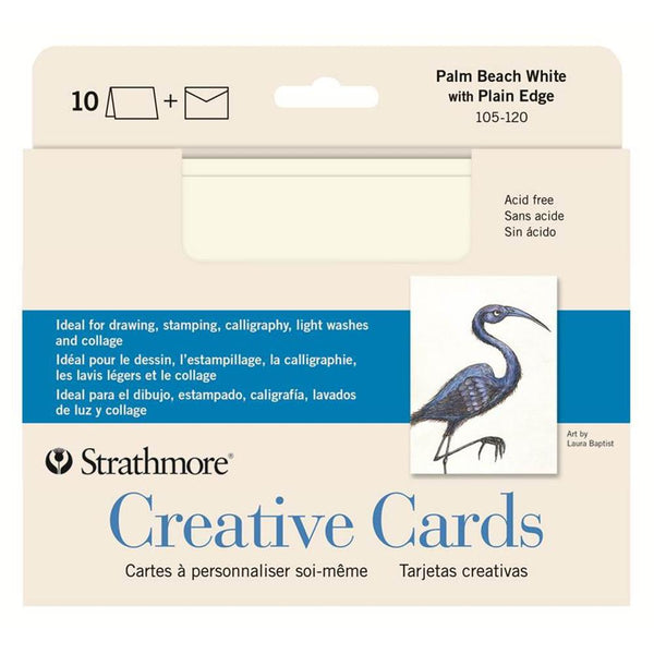 Strathmore Creative Cards 5x6.875" - Palm Beach Plain Edge