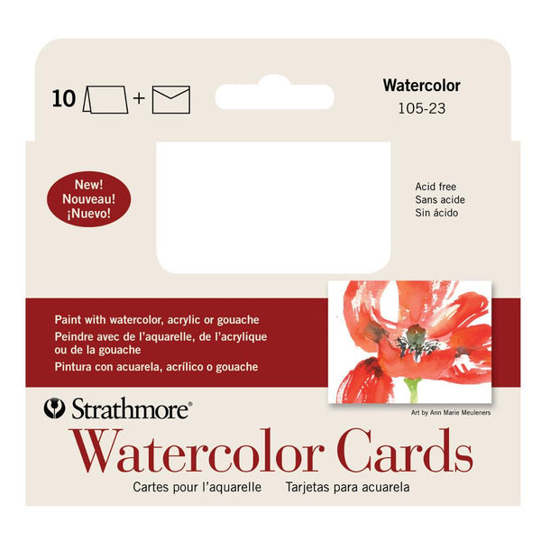 Strathmore Creative Cards 3.5x4.875" - Watercolour