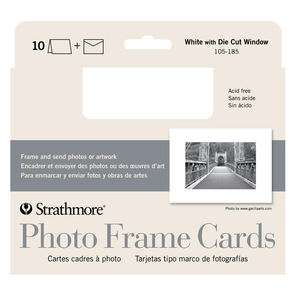 Strathmore Creative Cards 5x6.875" - Photo Frame White