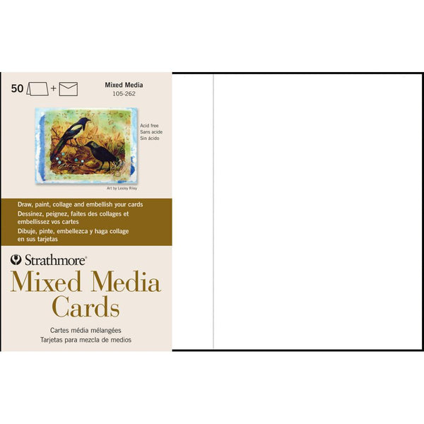 Strathmore Creative Cards 5x6.875" - Mixed Media 50pk