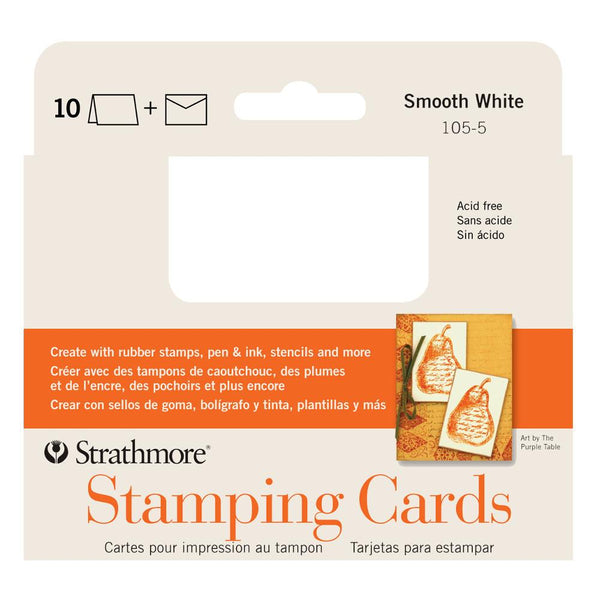 Strathmore Creative Cards 3.5x4.875" - Stamping Plain Edge
