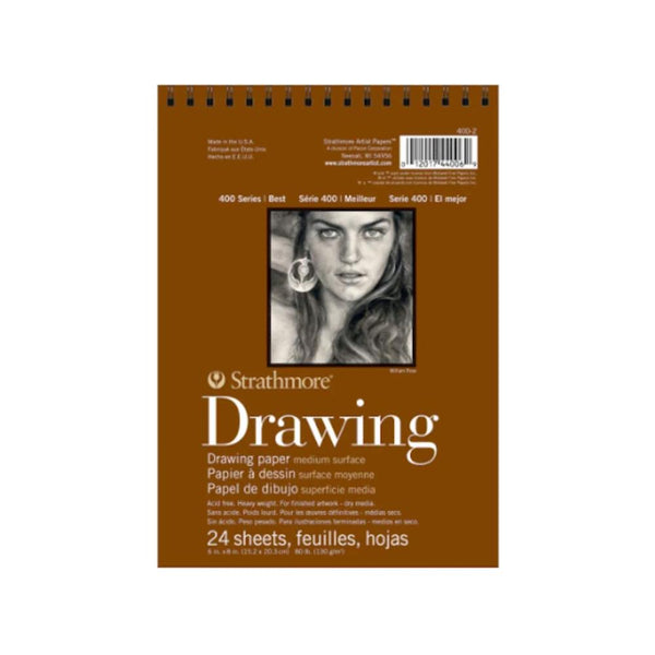 Strathmore 400 Series Drawing Paper 6x8" Pad