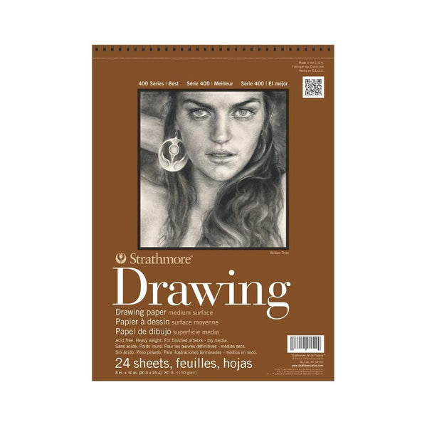 Strathmore 400 Series Drawing Paper 8x10" Pad