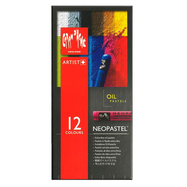 Caran d'Ache Neopastel Oil Pastels 12 Set