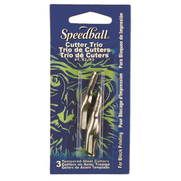 Midoco.ca: Speedball Lino Cutter Kit 3 Assorted Blades #1,2,3