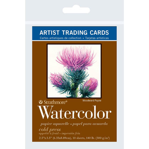 Strathmore Artist Trading Cards 2.5x3.5" Watercolour Cold Press