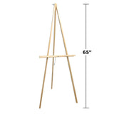 Sunkim Ind. 65" Wood Floor Easel with Chain (Ï)