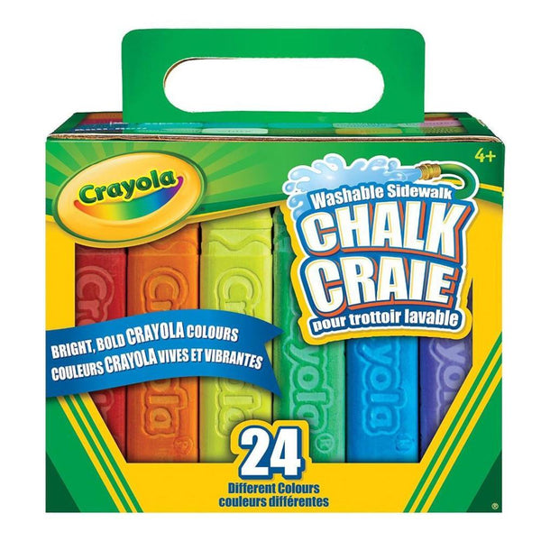 Crayola Sidewalk Chalk Multi-Colour 24pk