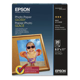 Epson Photo Paper 8.5x11" Glossy (20 Sheets)