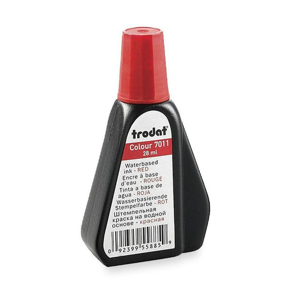 Trodat 7011 Stamp Pad Ink Refill 28ml Red