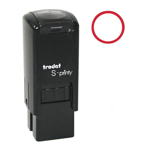 Trodat Small S-Printy Stamp - Circle, Red
