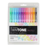 Tombow Twintone Marker Set 12pk Pastel