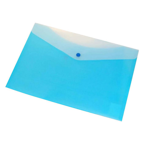 Filexec Poly Envelope 2 Pocket Letter Size Blueberry
