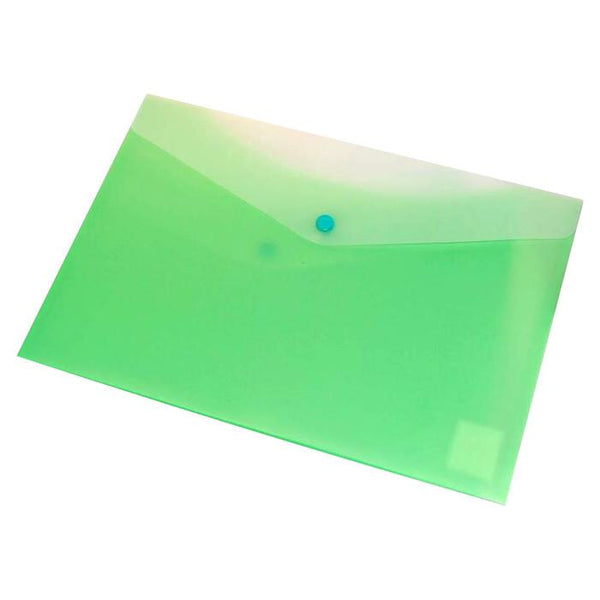 Filexec Poly Envelope 2 Pocket Letter Size Lime
