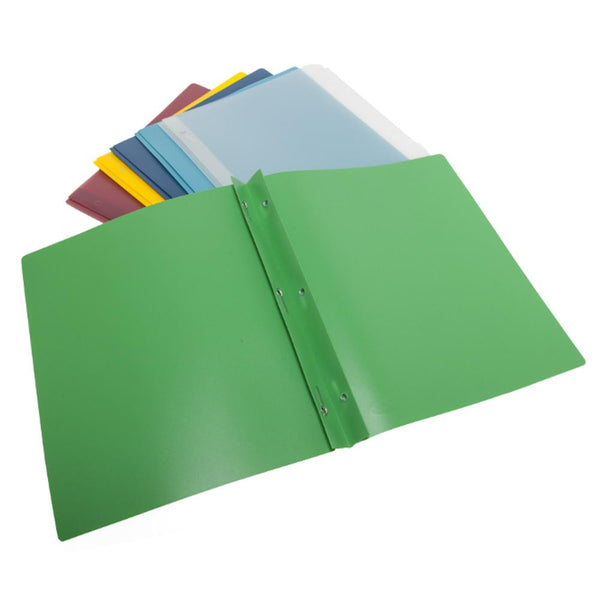 FileMode Poly 3-Prong Report Cover (Assorted Colours)