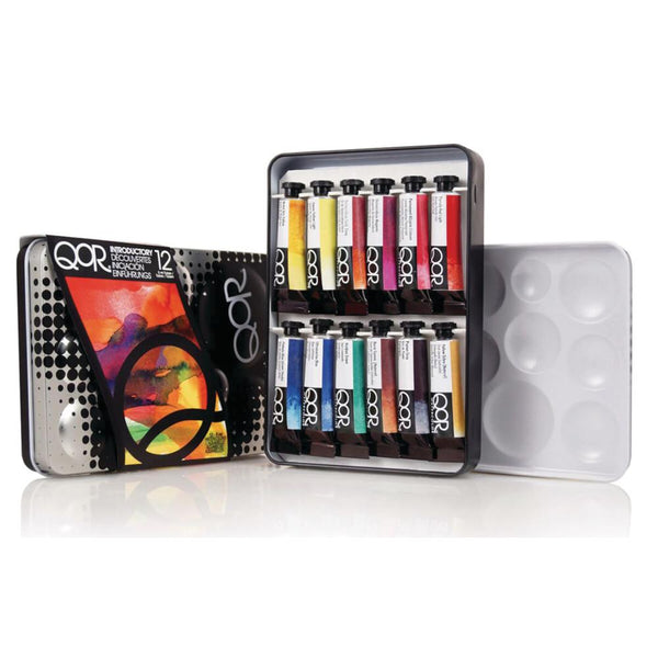 midoco.ca: QOR Professional Watercolor Introductory Color 12 Set