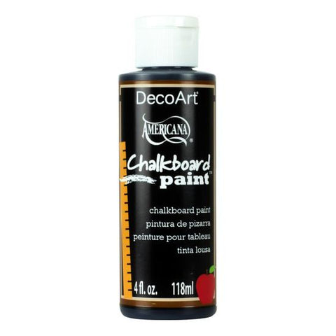 DecoArt Americana Black Chalkboard Paint 4oz
