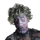 Rubies Zombie Mask with Attached Wig