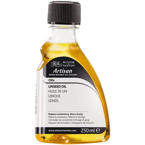 Winsor & Newton Water Mixable Linseed Oil 250ml