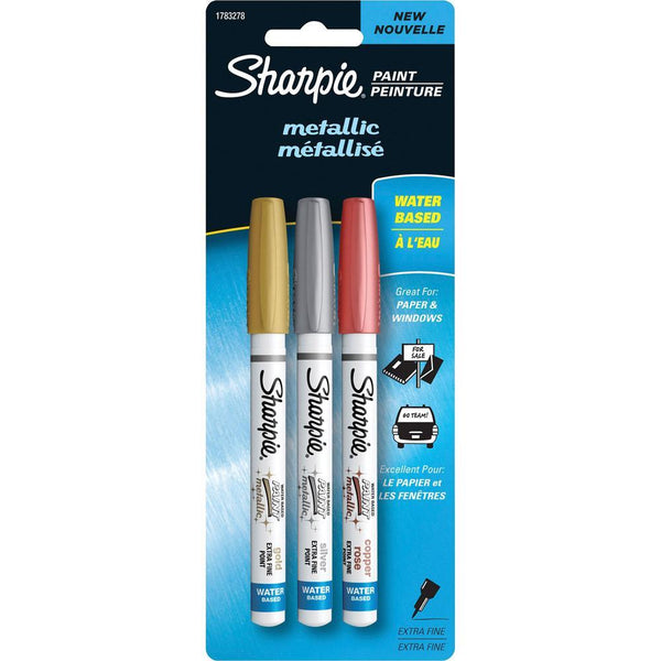 Sharpie Poster Paint Markers, Extra Fine 3pk