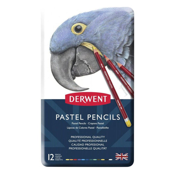Derwent Pastel Pencil 12 Tin Set
