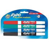 Expo Dry Erase Marker Set, Fine Tip 4pk