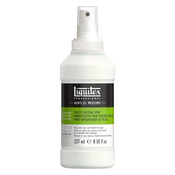 Liquitex Acrylic Mediums Palette Wetting Spray 8oz