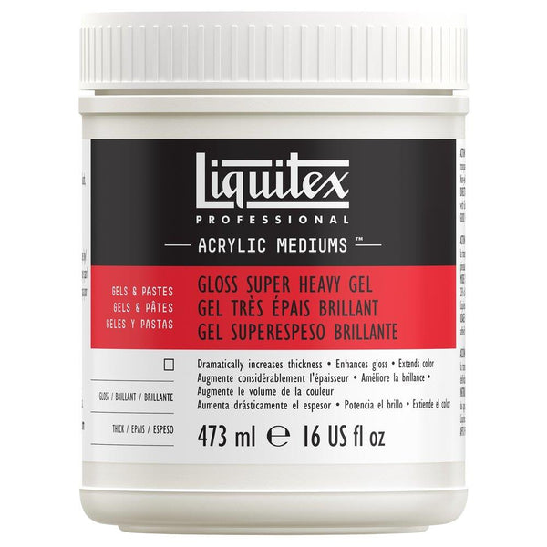Liquitex Professional Super Heavy Gloss Gel Medium 16oz