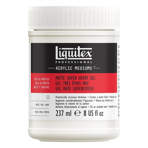 Liquitex Professional Super Heavy Matte Gel Medium 8oz