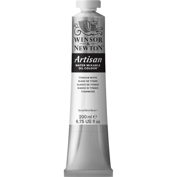 Winsor & Newton Artisan Water Mixable Oil Paint 200mL - Titanium White