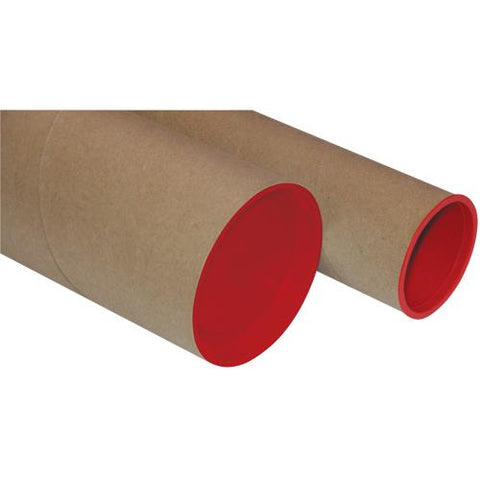 Trendpak Kraft Mailing Tube with Plug Seal 2"x18"