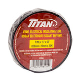 Conglom Titan Vinyl Electrical Insulating Tape - Black