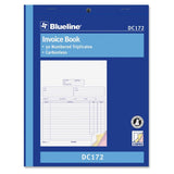 Blueline Invoice Book 8.5" x 11"