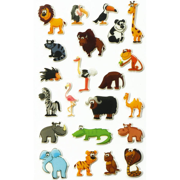 Midoco.ca: Cooky Stickers Jungle Animals