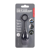 Kikkerland Mini Silicone USB Flashlight