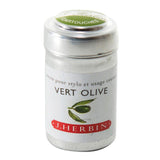 J Herbin Ink Cartridges 6pk Vert Olive