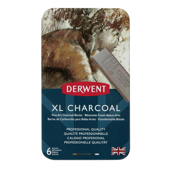 Midoco.ca: Derwent XL Charcoal 6 Tin Set