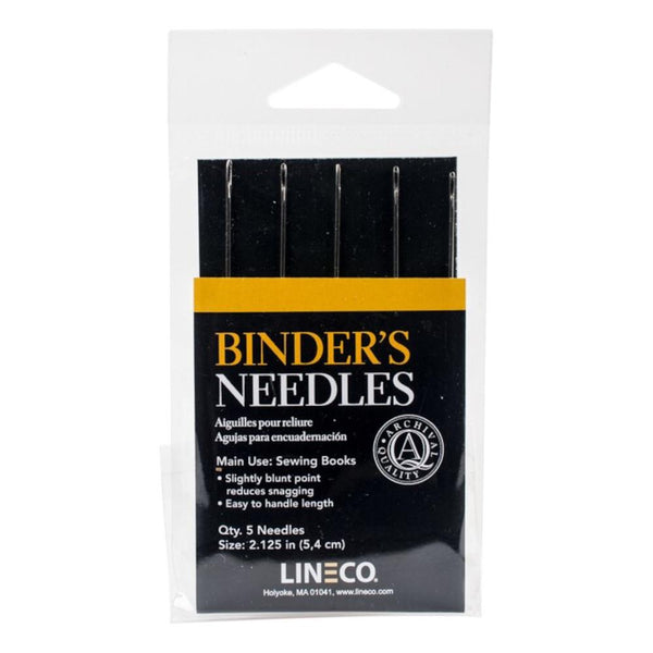 Lineco Book Binding Needles 5pk