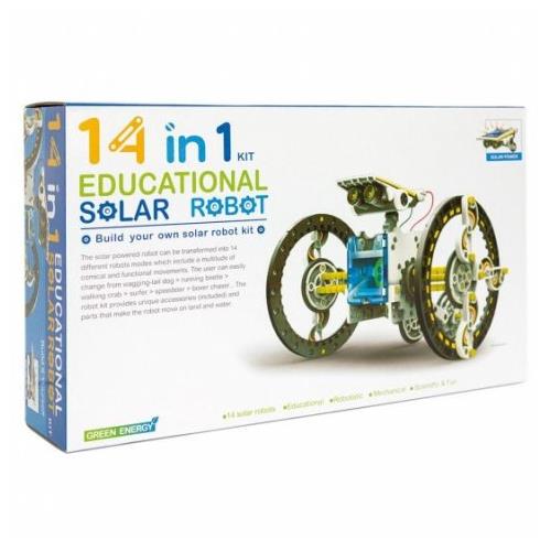 CIC 14-In-1 Solar Robot Kit