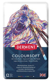 Derwent Coloursoft Pencil 12 Tin Set