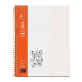 Whitelines Wirebound Ruled Notebook 8.5" x 11"