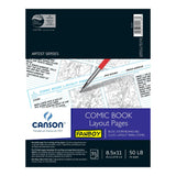 Canson Fanboy Comic Book Layout Pad 8.5"x11"