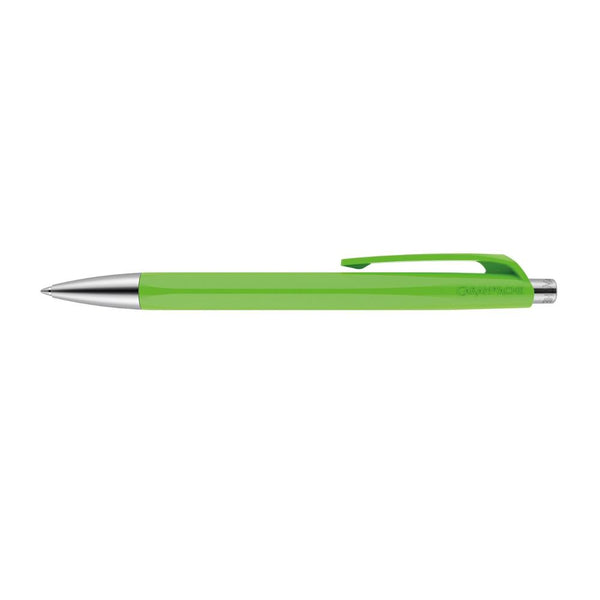 Caran d'Ache 888 Infinite Ballpoint Pen, Spring Green w/ Blue Ink