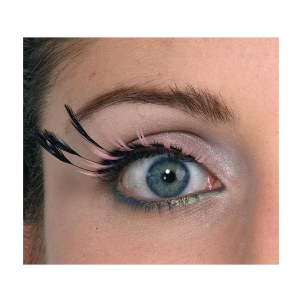 Rubies Ostrich Feather Eyelashes - Assorted Colours