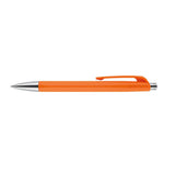 Caran d'Ache 888 Infinite Ballpoint Pen, Orange w/ Blue Ink
