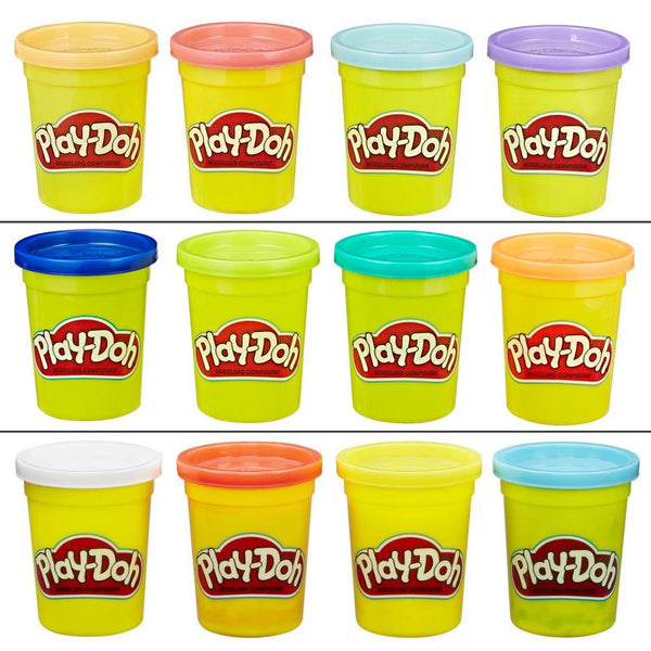 Play-Doh 4pk Assorted Colours - Assorted Styles