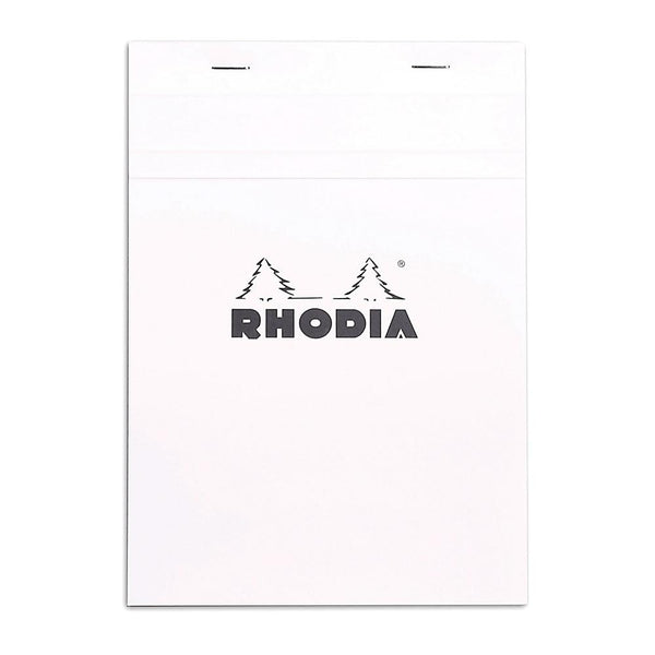 Rhodia #16 Grid Notepad - White