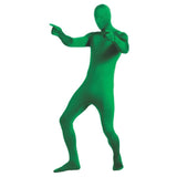 Rubies 2nd Skin Suit, Green - Adult Medium